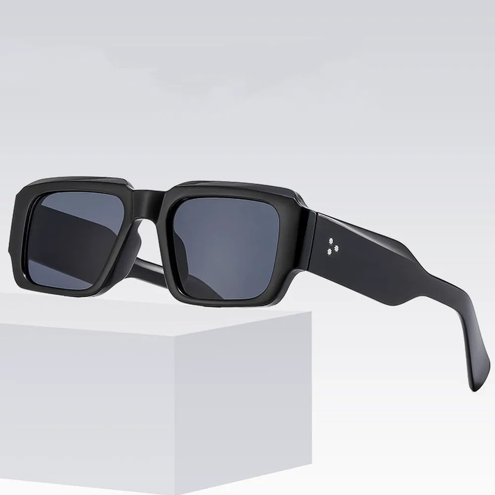 

Ретро Mi Nail Минималистичные солнцезащитные очки с защитой от УФ-излучения Популярные персонализированные модные солнцезащитные очки для женщин HHZZYVY, White