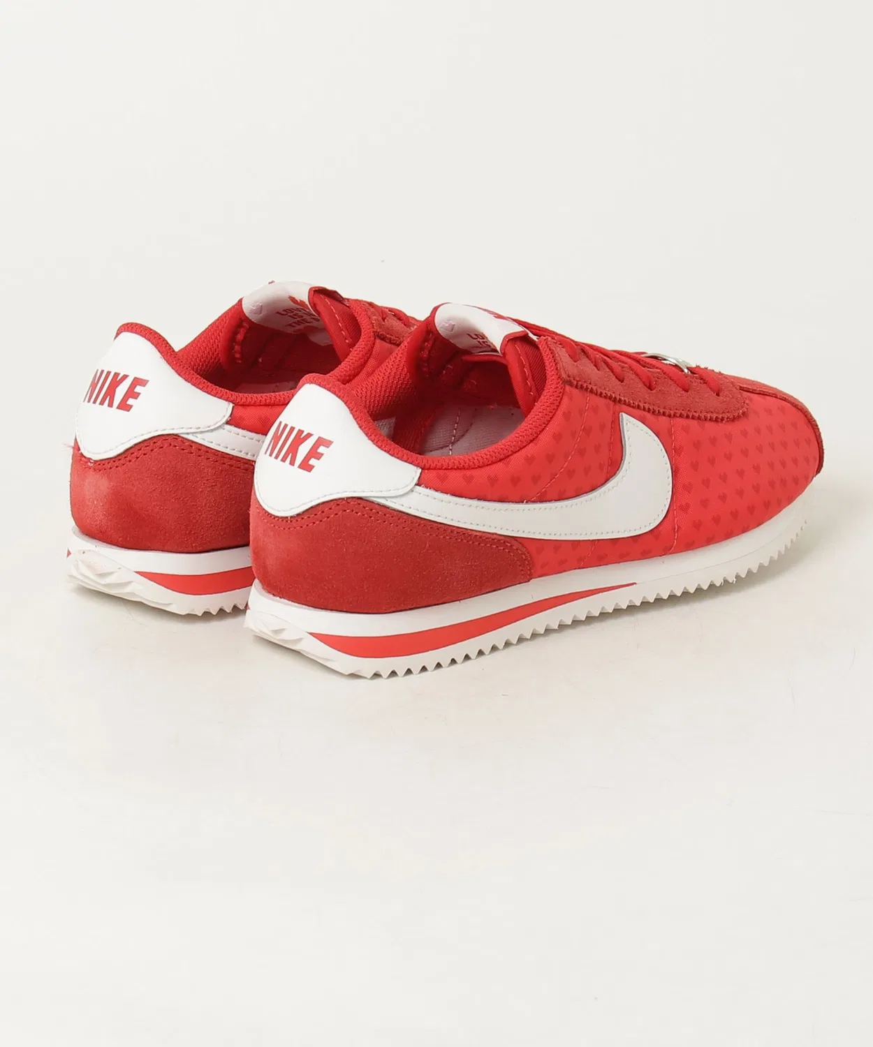 Детские кроссовки с принтом NIKE KIDS CORTEZ BG, Red — фото 2