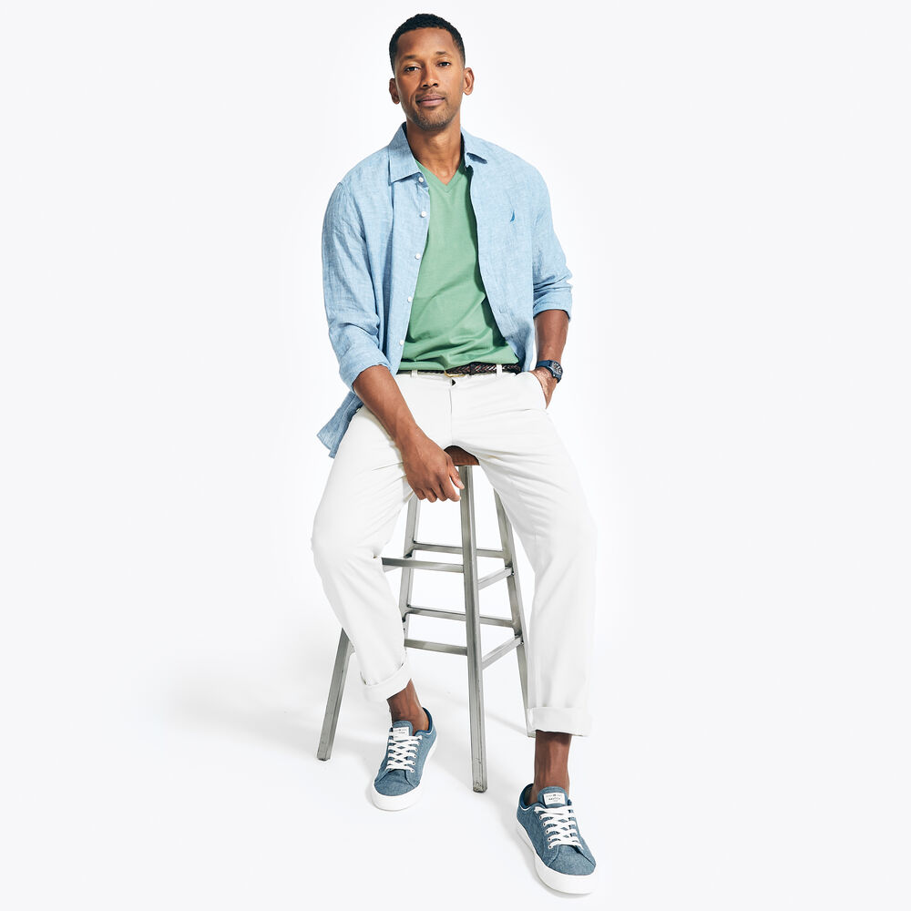 

Брюки Nautica Deck Stretch Classic Fit, кремовый (размер 40х34)