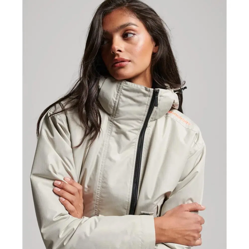 Женская ветрозащитная куртка SD-Windcheater Superdry, Grau — фото 4