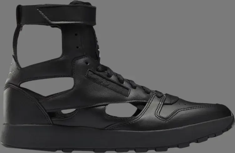 

Кроссовки maison margiela x classic leather tabi high 'black' Reebok, черный, Черный;серый, Кроссовки maison margiela x classic leather tabi high 'black' Reebok, черный