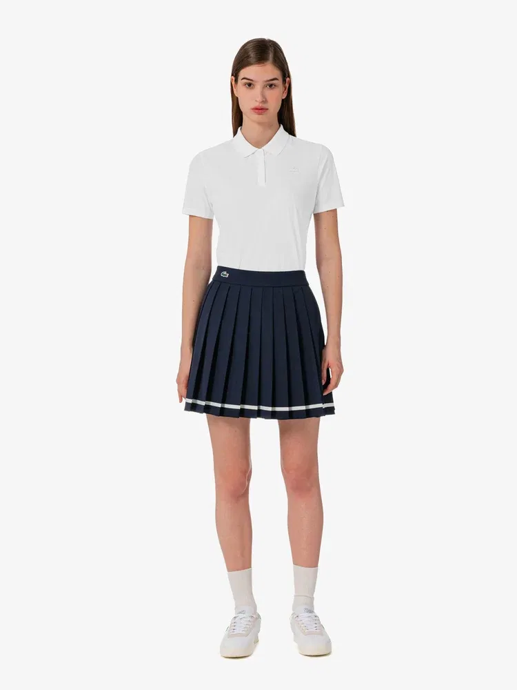 Юбка мини LACOSTE Navy с логотипом