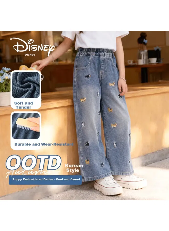 Джинсы детские с принтом Disney, синий