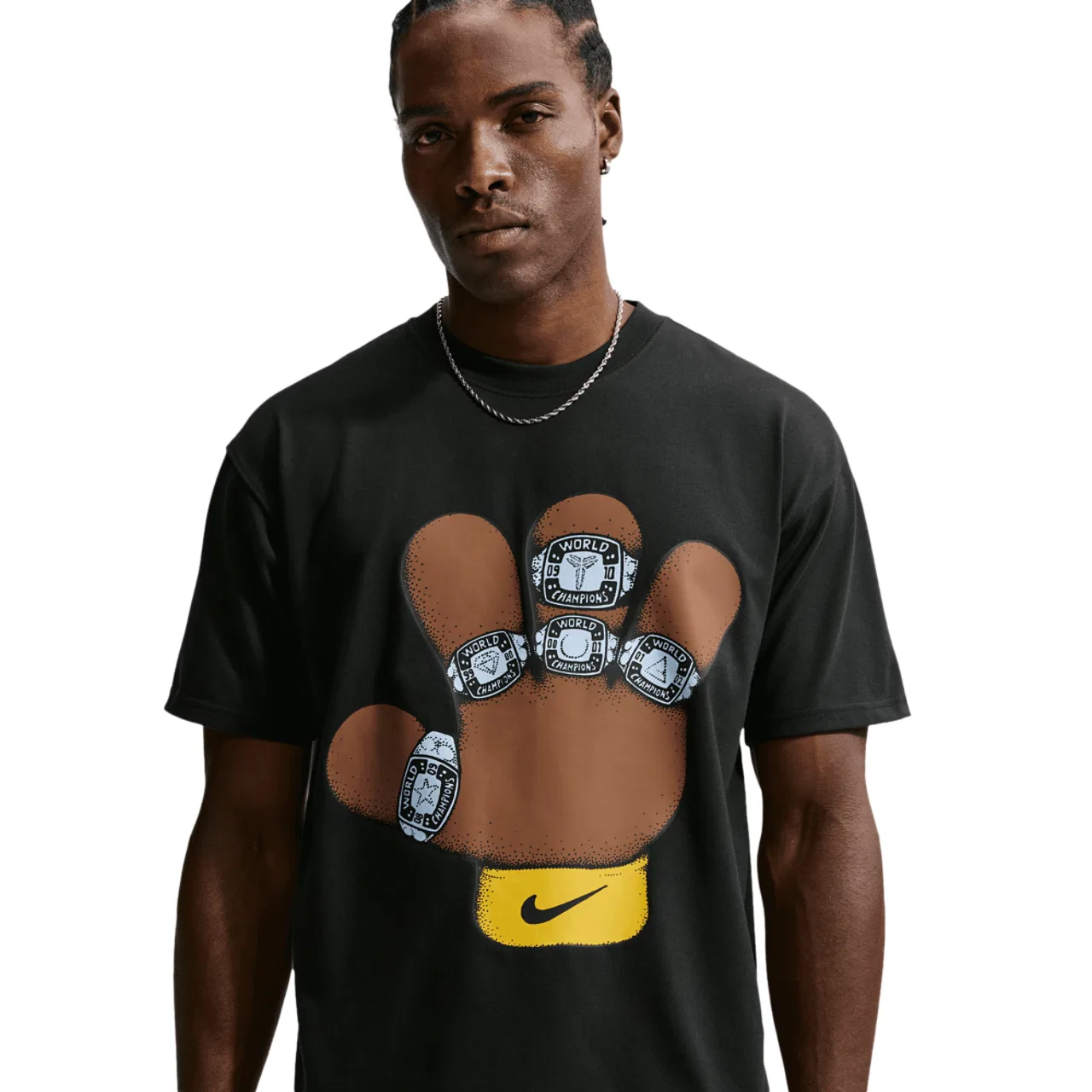 Мужская футболка с принтом Kobe Bryant Dri-Fit M90 Nike, Black Black