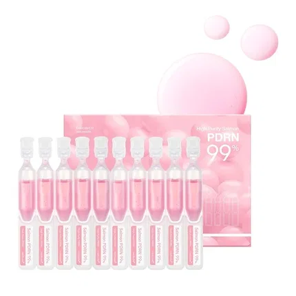 Сыворотка для лица интенсивная Medicube Salmon DNA PDRN Pink One Day Serum 99%, Pink