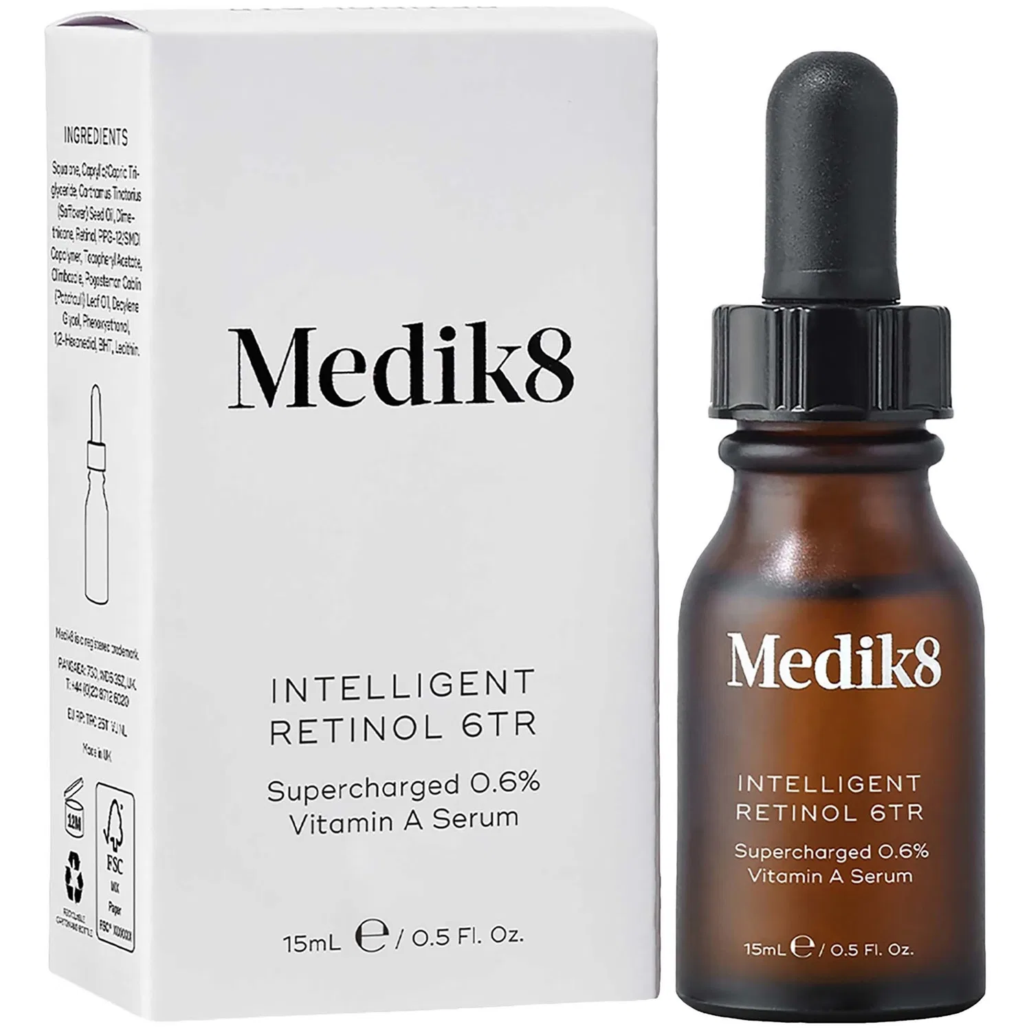 Сыворотка с ретинолом 0,6% Intelligent Retinol 6TR Medik8, 15 мл — фото 2