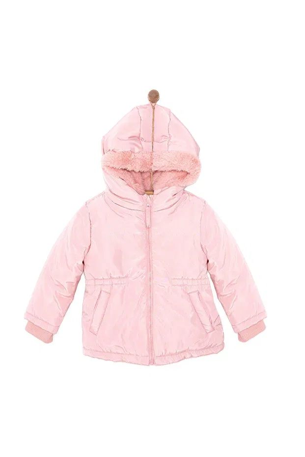 Детское пальто для девочек с капюшоном Hellobaby, Powder Ebebek Hello Baby