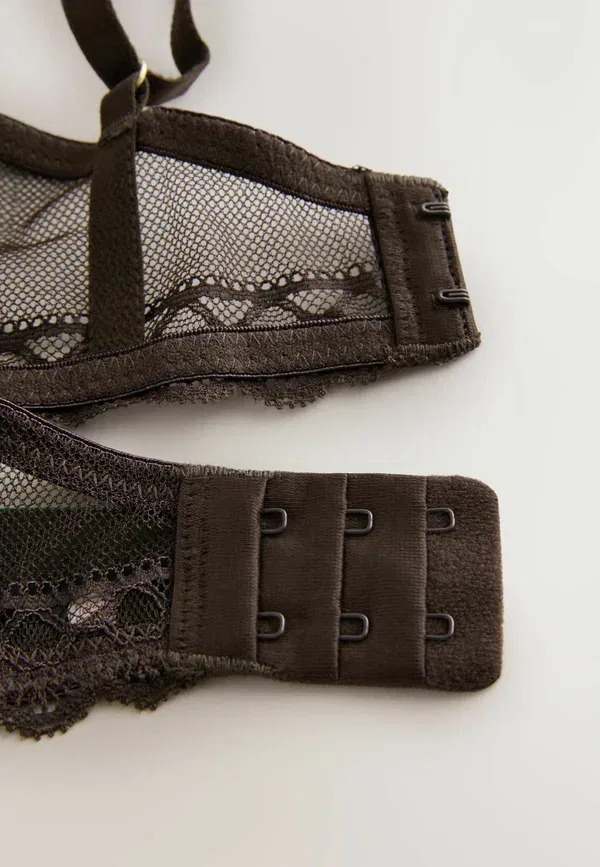 Бюстгальтер с косточками Underwired bra Next, chocolate brown, коричневый/шоколадный — фото 2