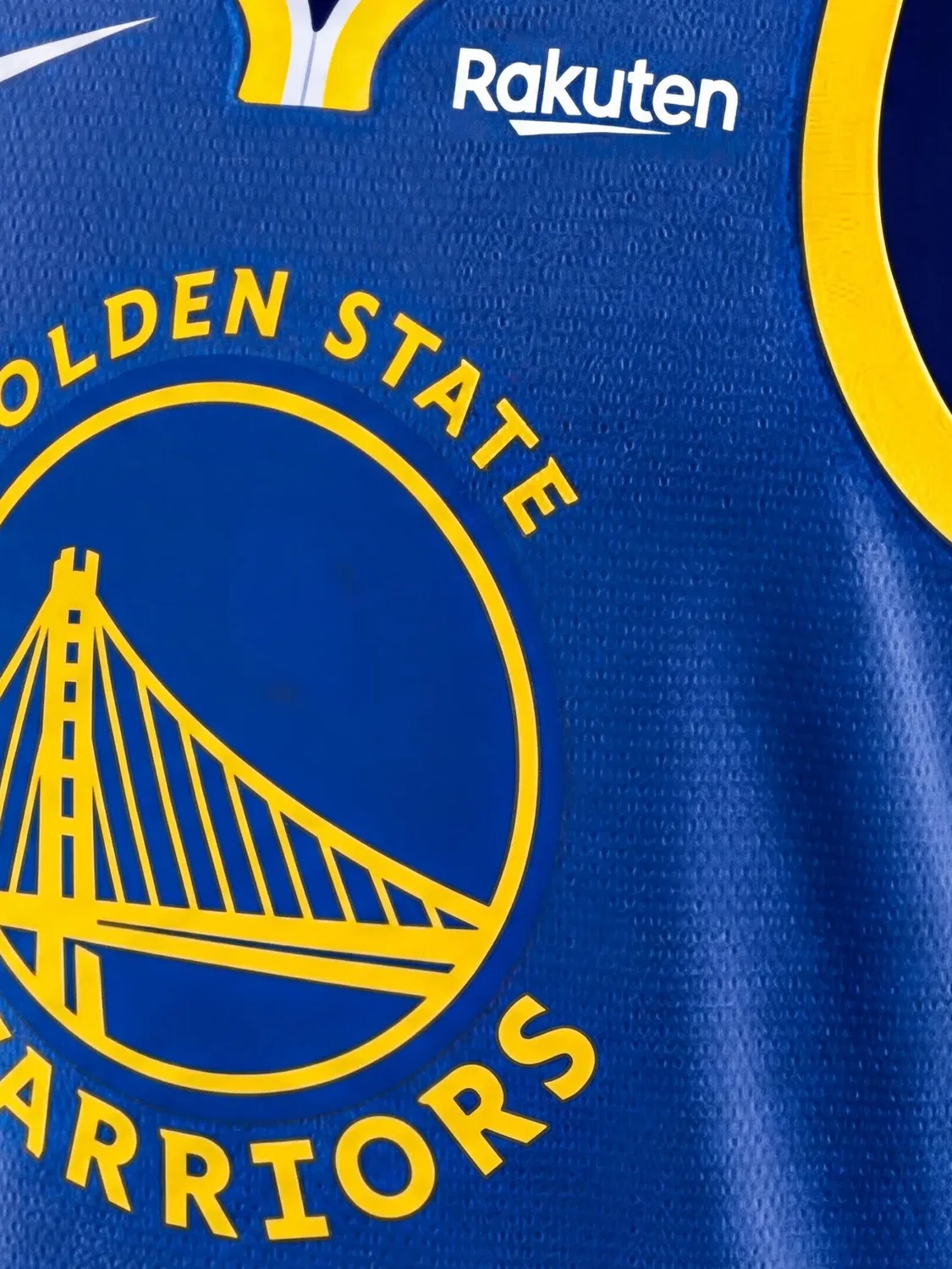 Топ NBA Golden State Warriors Icon Edition Dri-FIT Nike, синий — фото 2