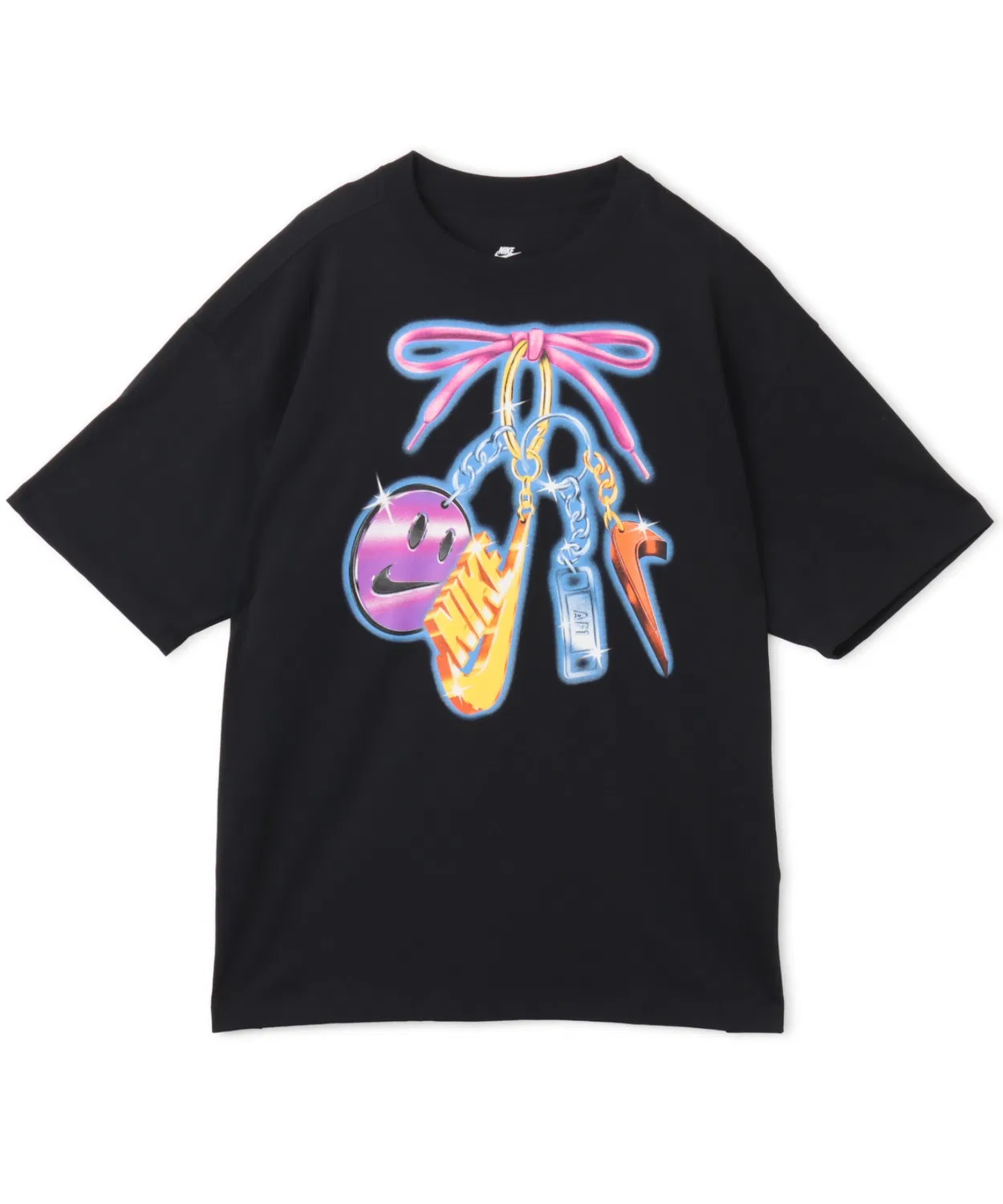 Женская футболка свободного кроя из хлопка Classic OS OC11 T-Shirt NIKE, Black