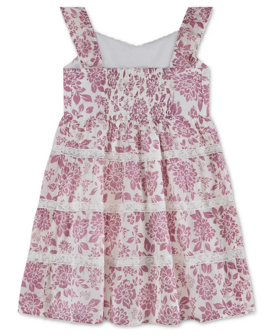 Платье мини без рукавов с вырезом «сердечко» Sweetheart Sleeveless Mini Dress abercrombie kids, Natural Pink — фото 2