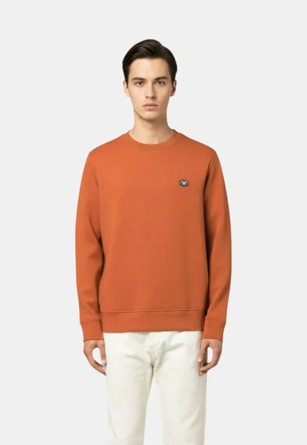 Толстовка Emporio Armani, оранжевый