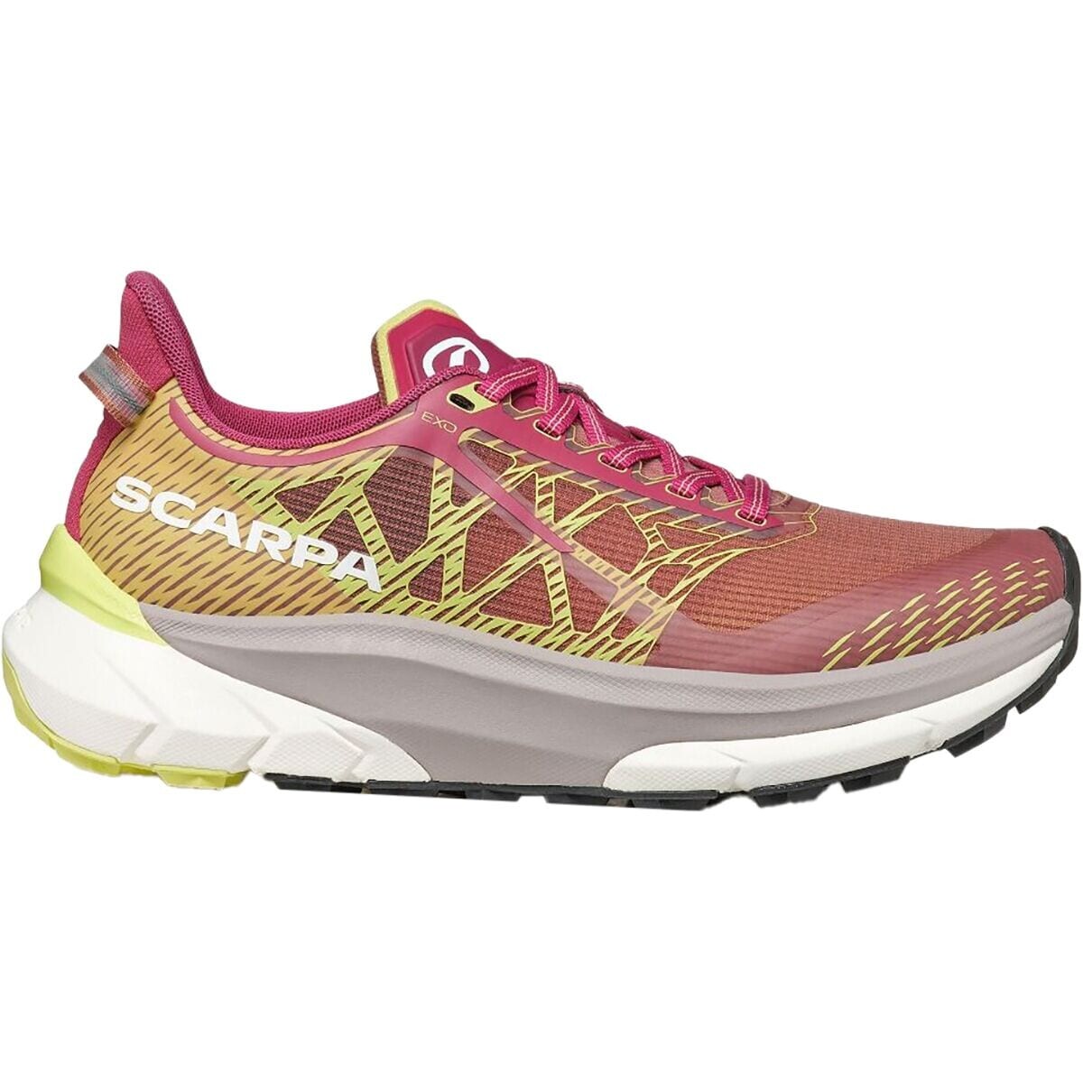 Кроссовки golden gate atr 2 Scarpa, цвет velvet rose/bright green