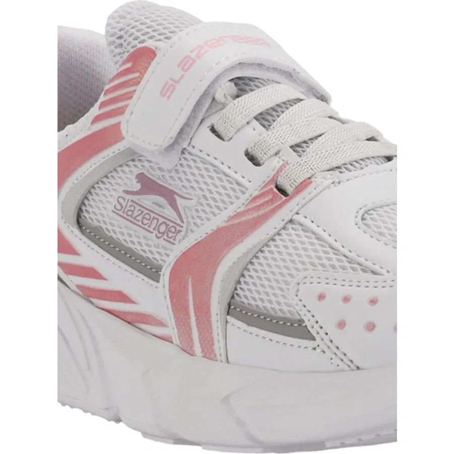 Детские кроссовки с липучками Kendall Slazenger, Бело-черный — фото 4