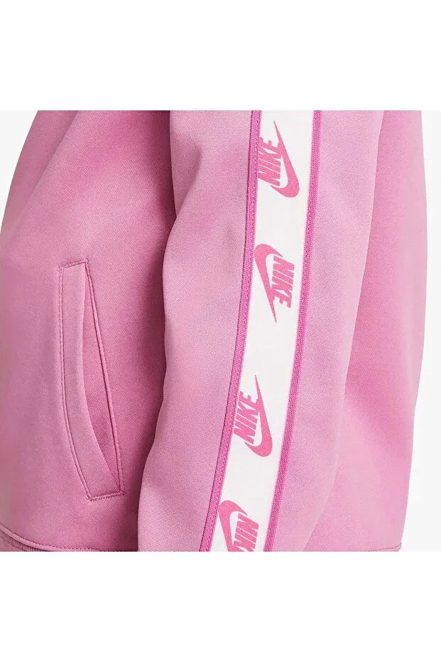 Детский спортивный костюм для девочек однотонный Nike, Pink — фото 4
