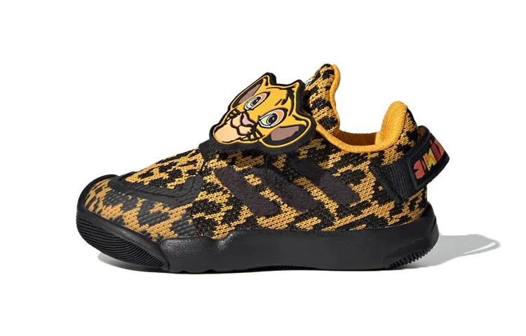 Детские кроссовки для малышей с принтом Activeplay Summer.Rdy Low Top Adidas, Black Yellow