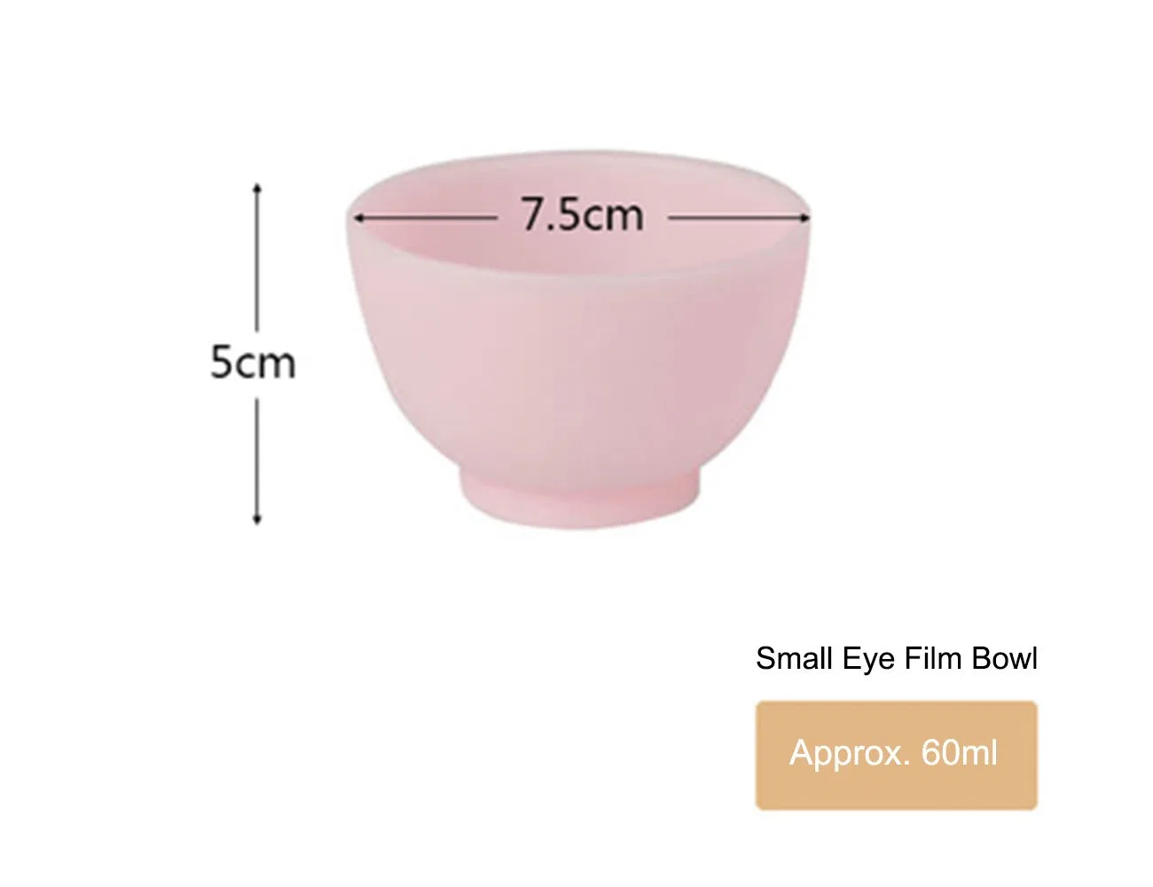 Маска для лица силиконовая, Elitzia, 100 г, 10.5×7.5 см, Pink Color — фото 2