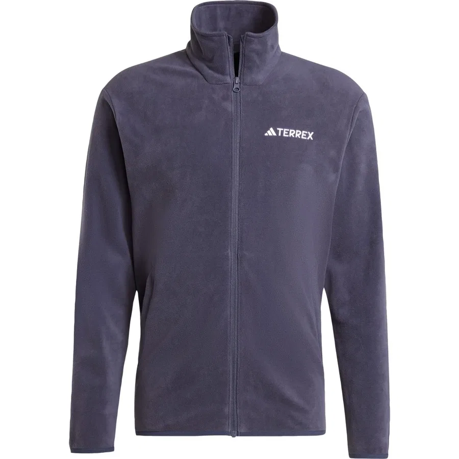 Флисовая куртка TERREX JM3116 Multi Essentials Full-Zip Fleece Jacket adidas, Коричневый — фото 3