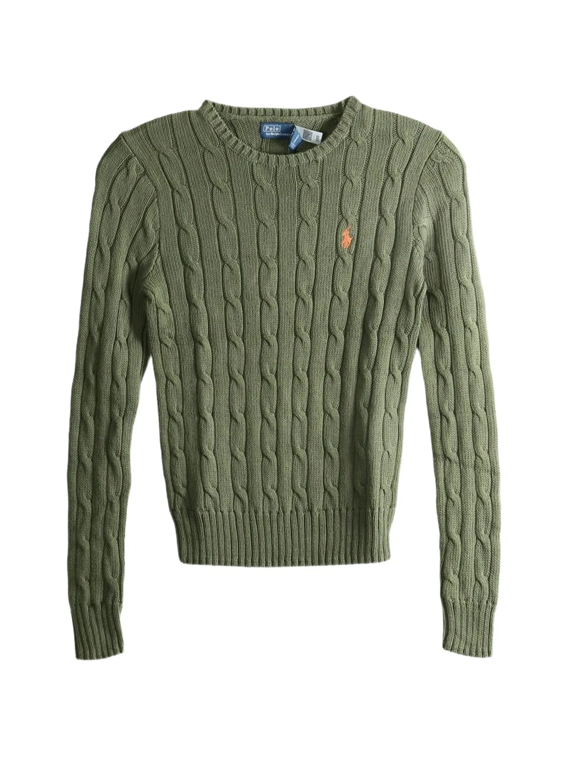 Джемпер Julianna фактурной вязки Polo Ralph Lauren, зеленый