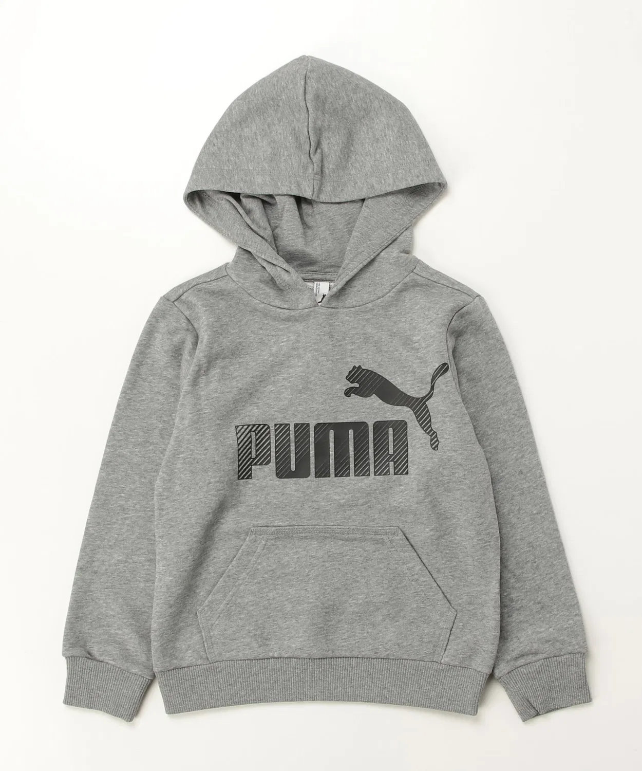Детский худи с длинным рукавомPUMA, Серый