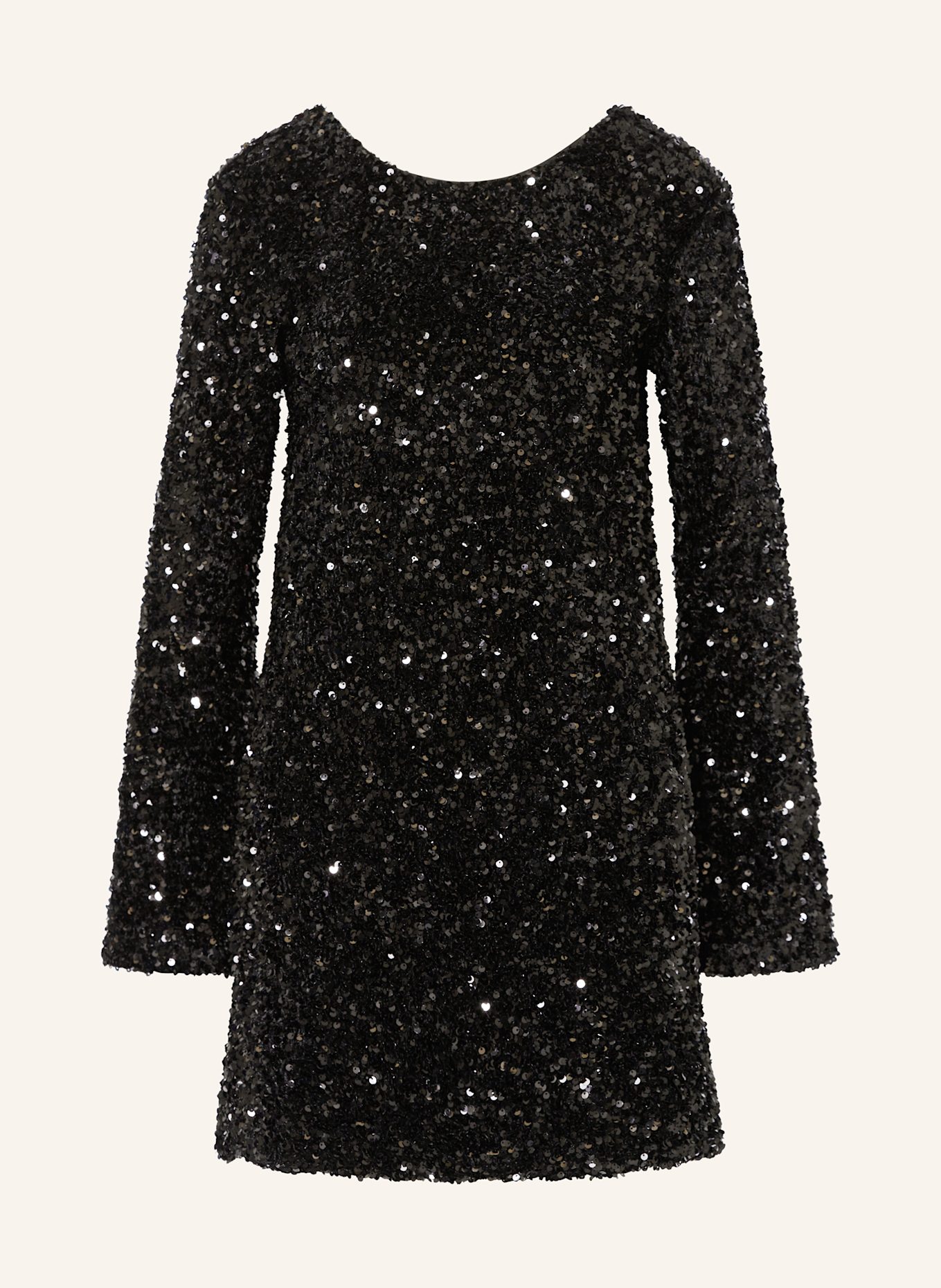 

Платье с пайетками Gina Tricot, черный