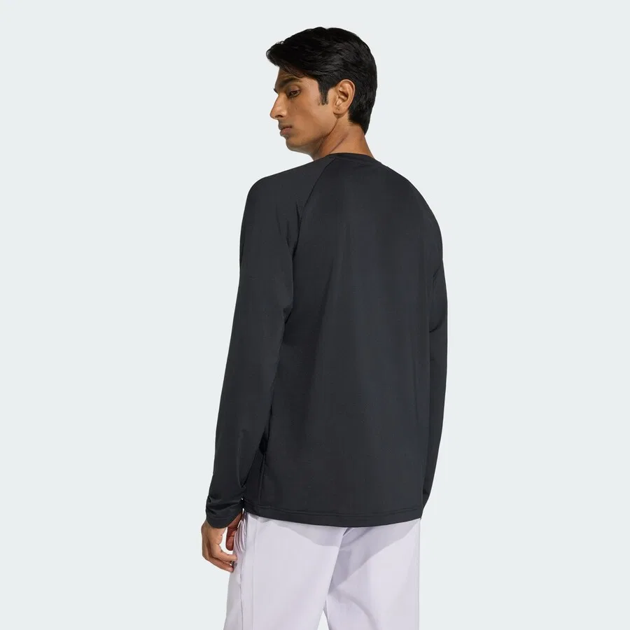 Футболка ADIDAS ORIGINALS 'ESSENTIALS' черного цвета — фото 3