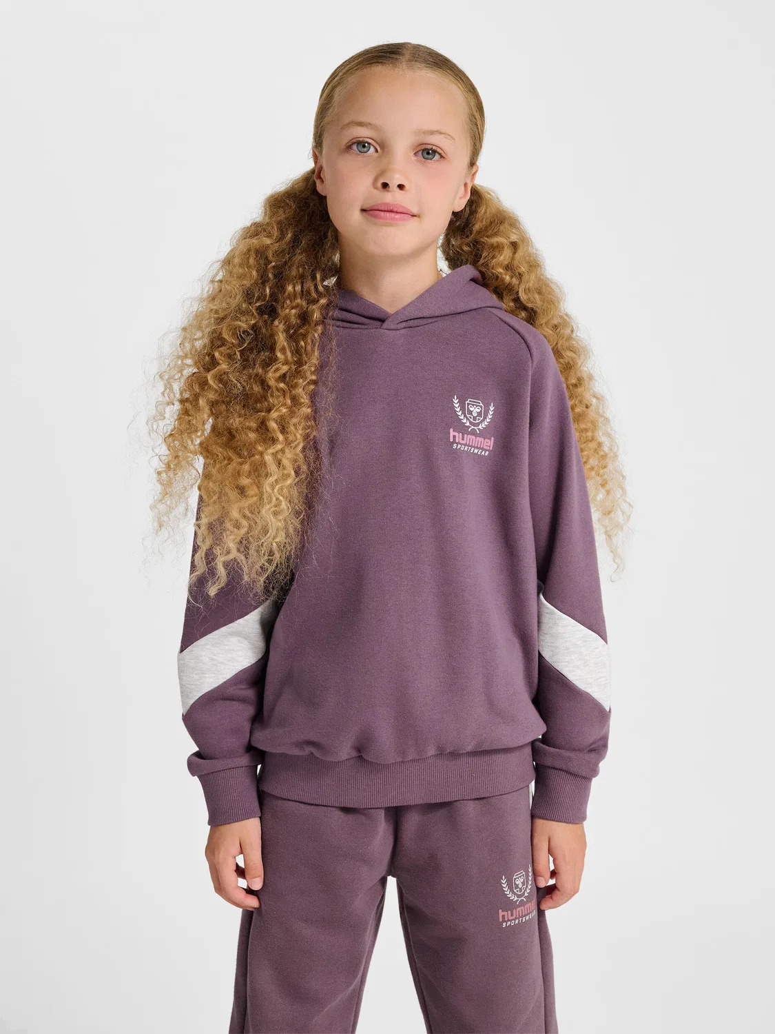 Детское худи свободного кроя с регланом Hmljr Loose Hummel, Grau