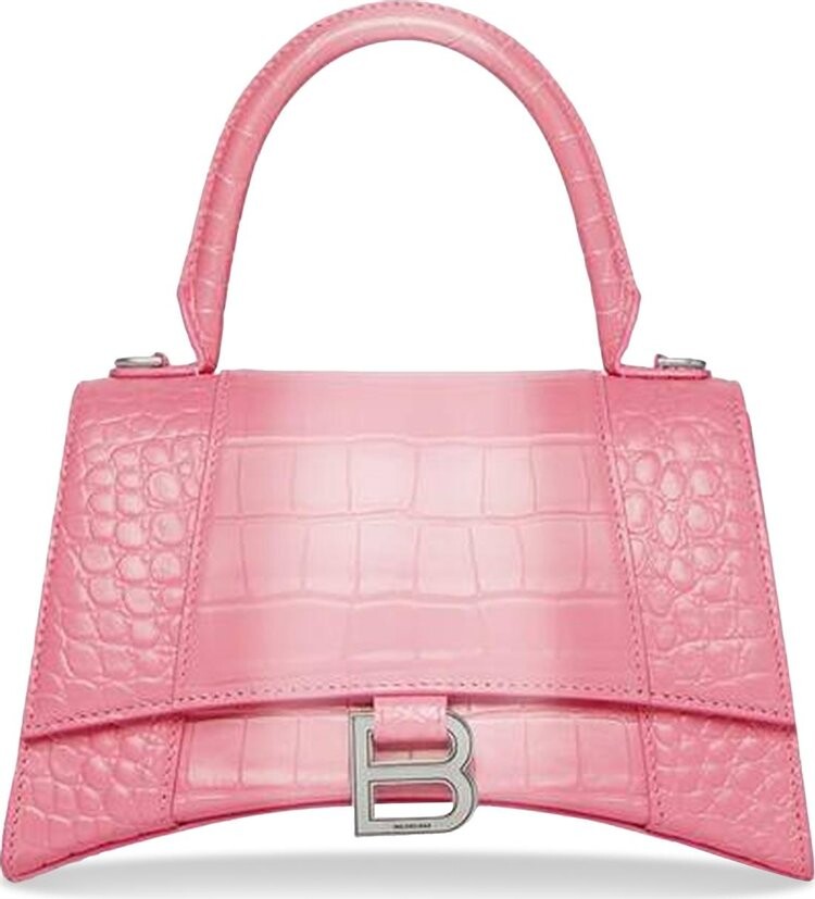 

Сумка Balenciaga Hourglass Small Handbag Sweet Pink, розовый