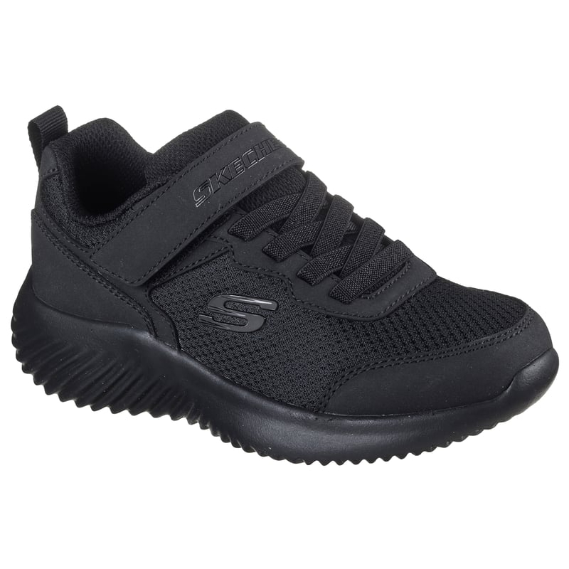 Низкие кроссовки для мальчиков. Дети 3–7 лет. Skechers Kids, черный — фото 3