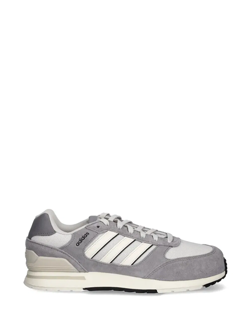 Кроссовки Run 80s с панелями Adidas, серый