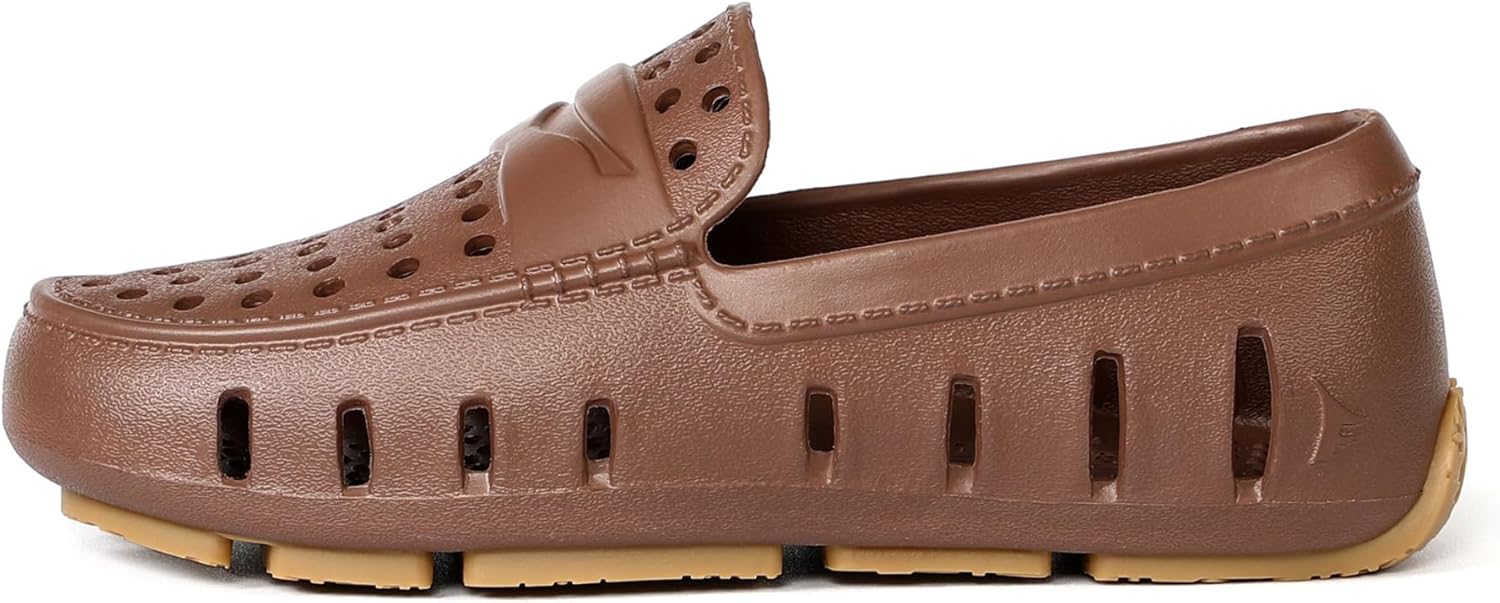 Легкие и водостойкие лоферы Floafers Prodigy Driver EVA, коричневый — фото 4