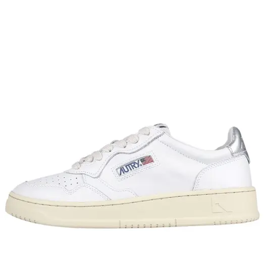 

Кроссовки medalist leather low 'white silver' Autry, белый
