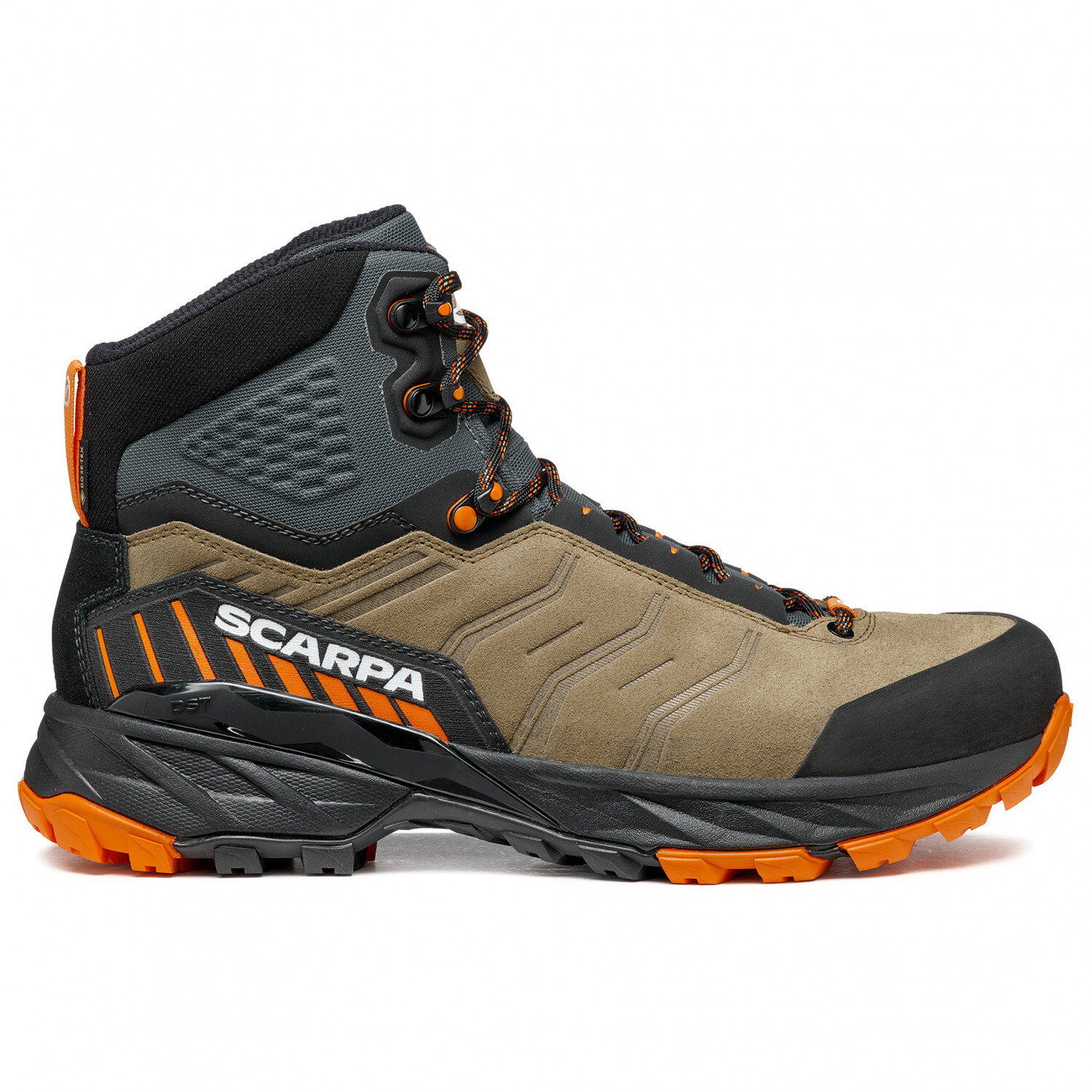 

Ботинки для прогулки Scarpa Rush Trek GTX, цвет Desert/Mango