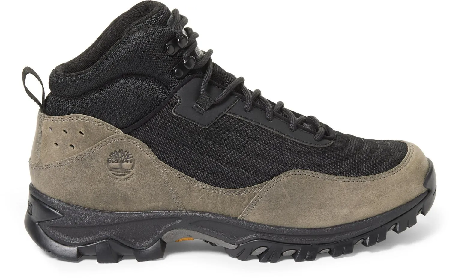 

Горные ботинки Mt. Maddsen Mid Lace-Up Waterproof для мужчин Timberland, Black Mesh W Md Grey