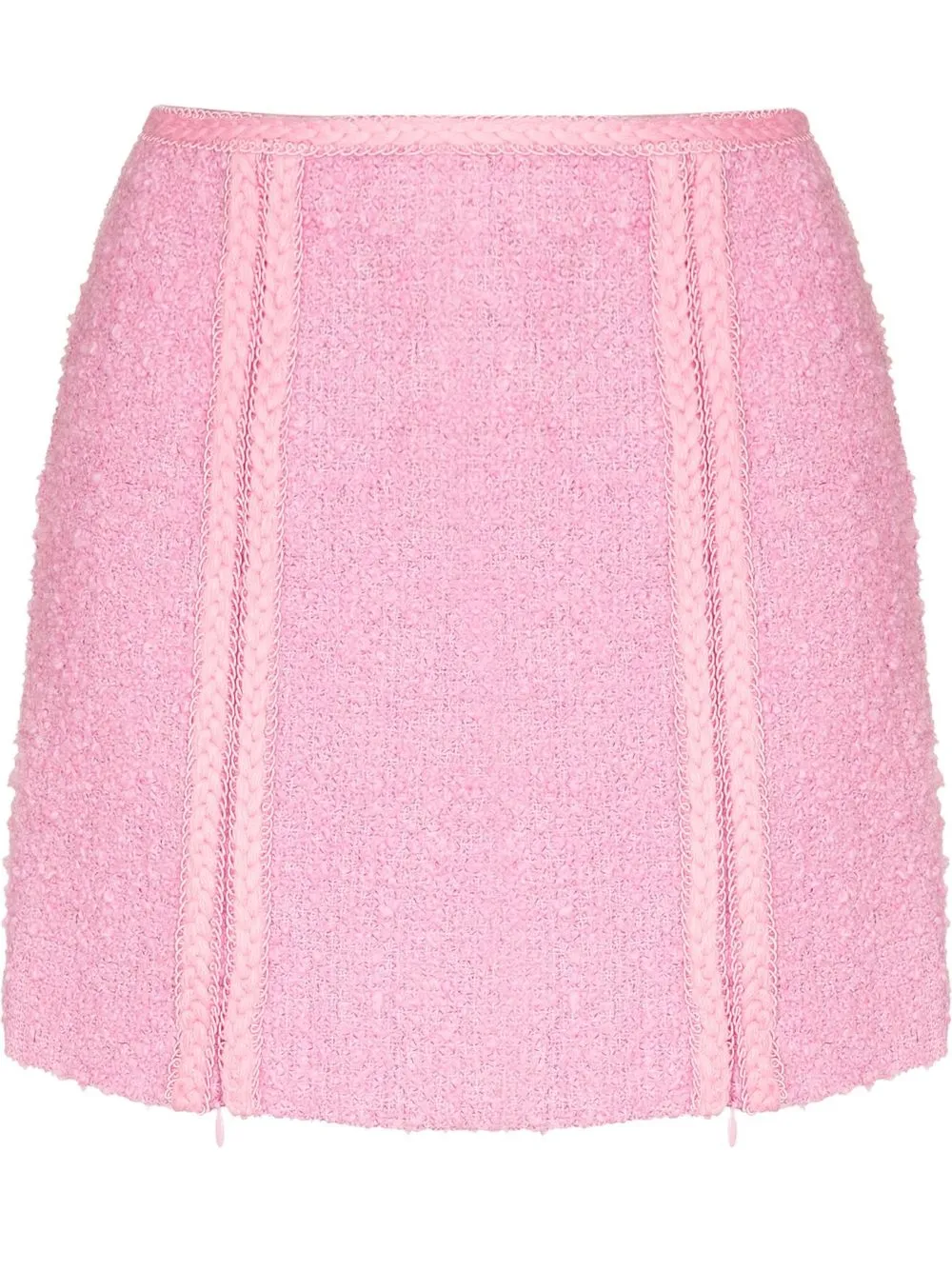 

Юбка мини Lina из ткани букле Rotate Birger Christensen, светло-розовый
