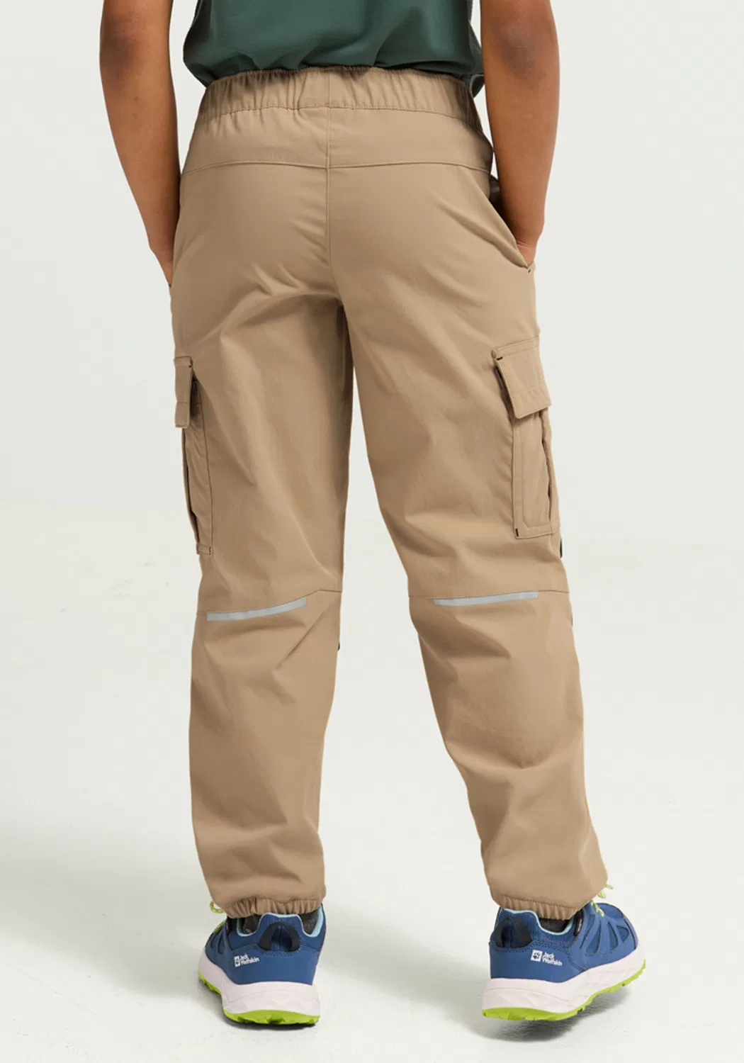 Зауженные брюки Jack Wolfskin, Beige — фото 3