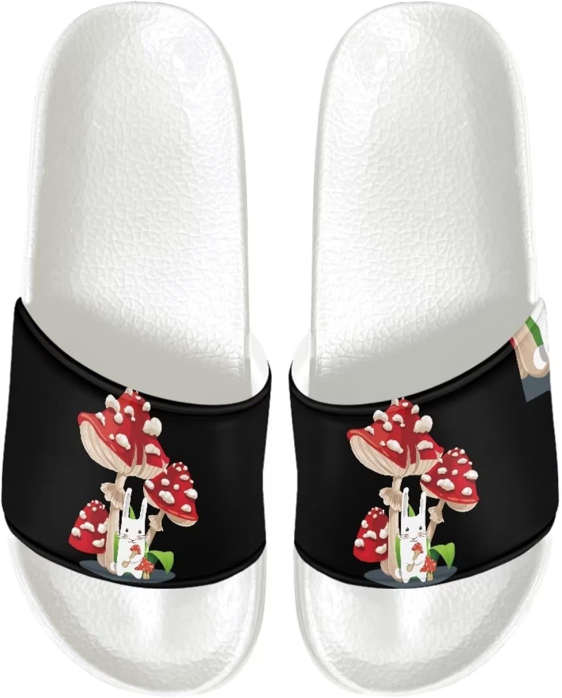 

Женские слайдеры Yzaoxia, легкие мягкие домашние тапочки, мужские удобные шлепанцы для душа, летние слайды, Mushroom Rabbit