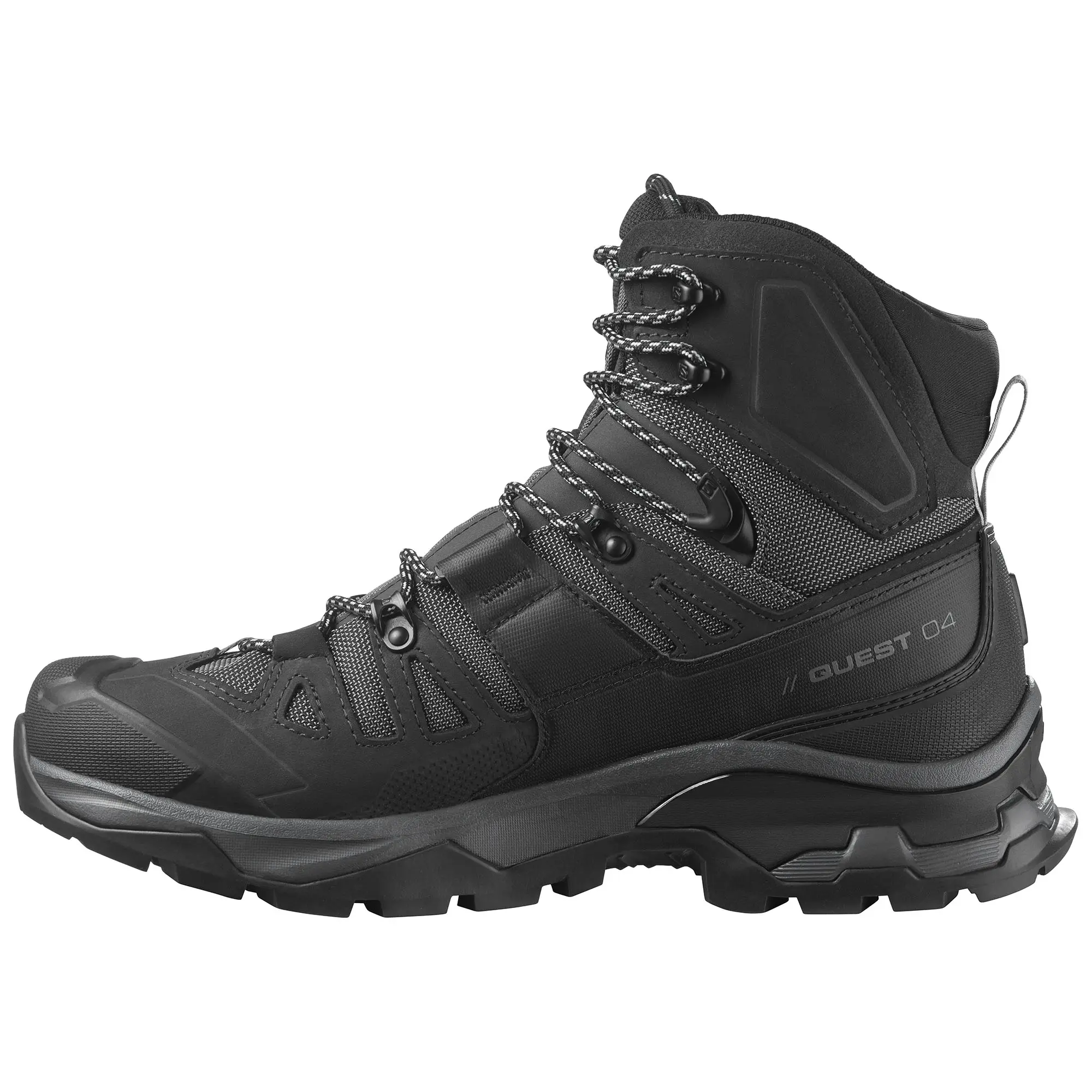 Мужские походные ботинки Quest 4 GORE-TEX Salomon, Magnet/Black/Quarry — фото 2