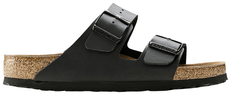 

Кроссовки Birkenstock Arizona Soft Footbed Birko-Flor Narrow 'Black', черный