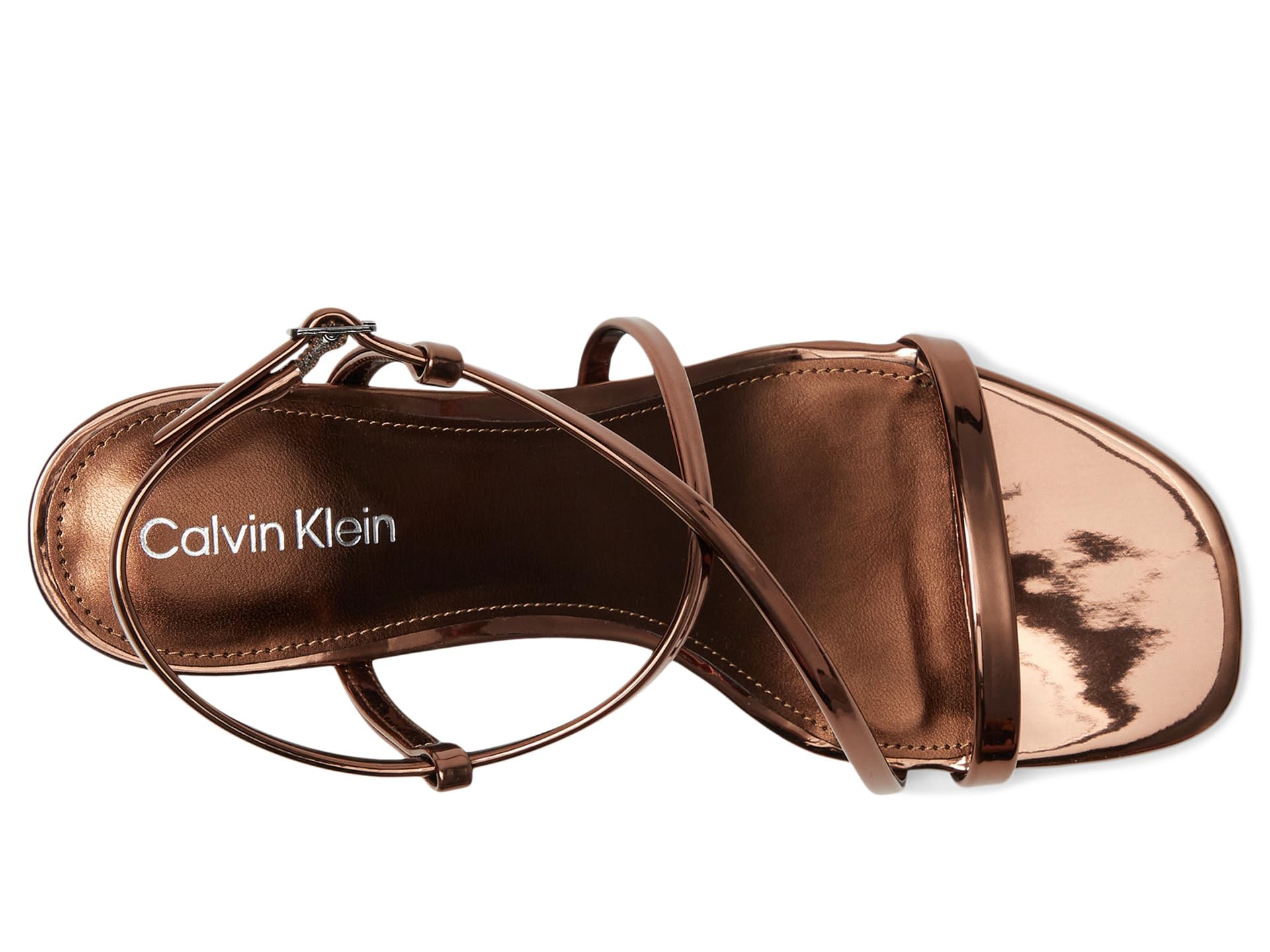 Туфли Calvin Klein Ishaya, Bronze Mirror Metallic — фото 2