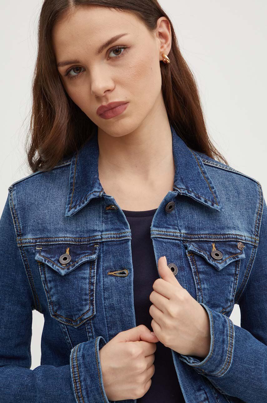 

Джинсовая куртка THRIFT Pepe Jeans, темно-синий