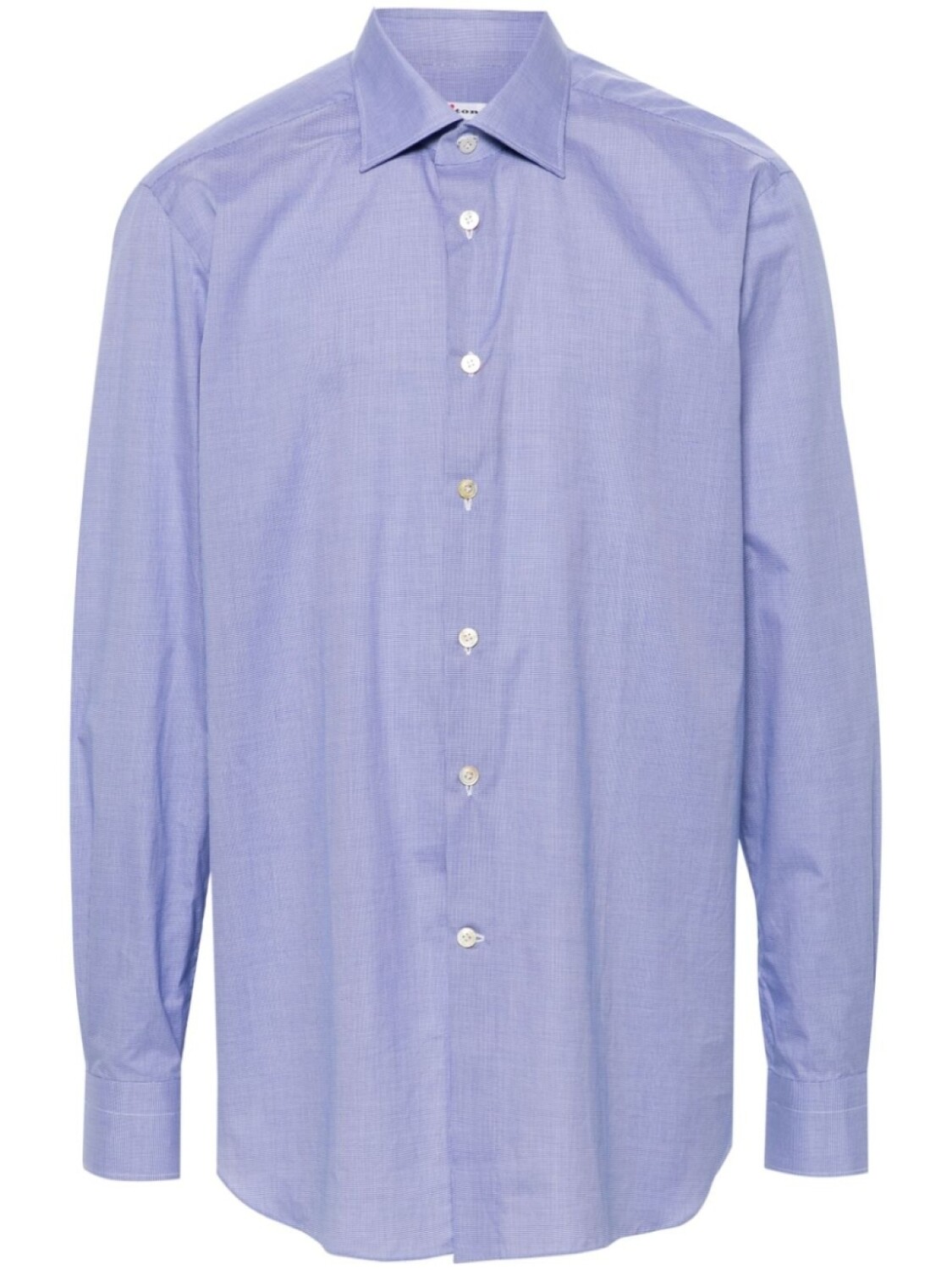 

Kiton рубашка в ломаную клетку, синий