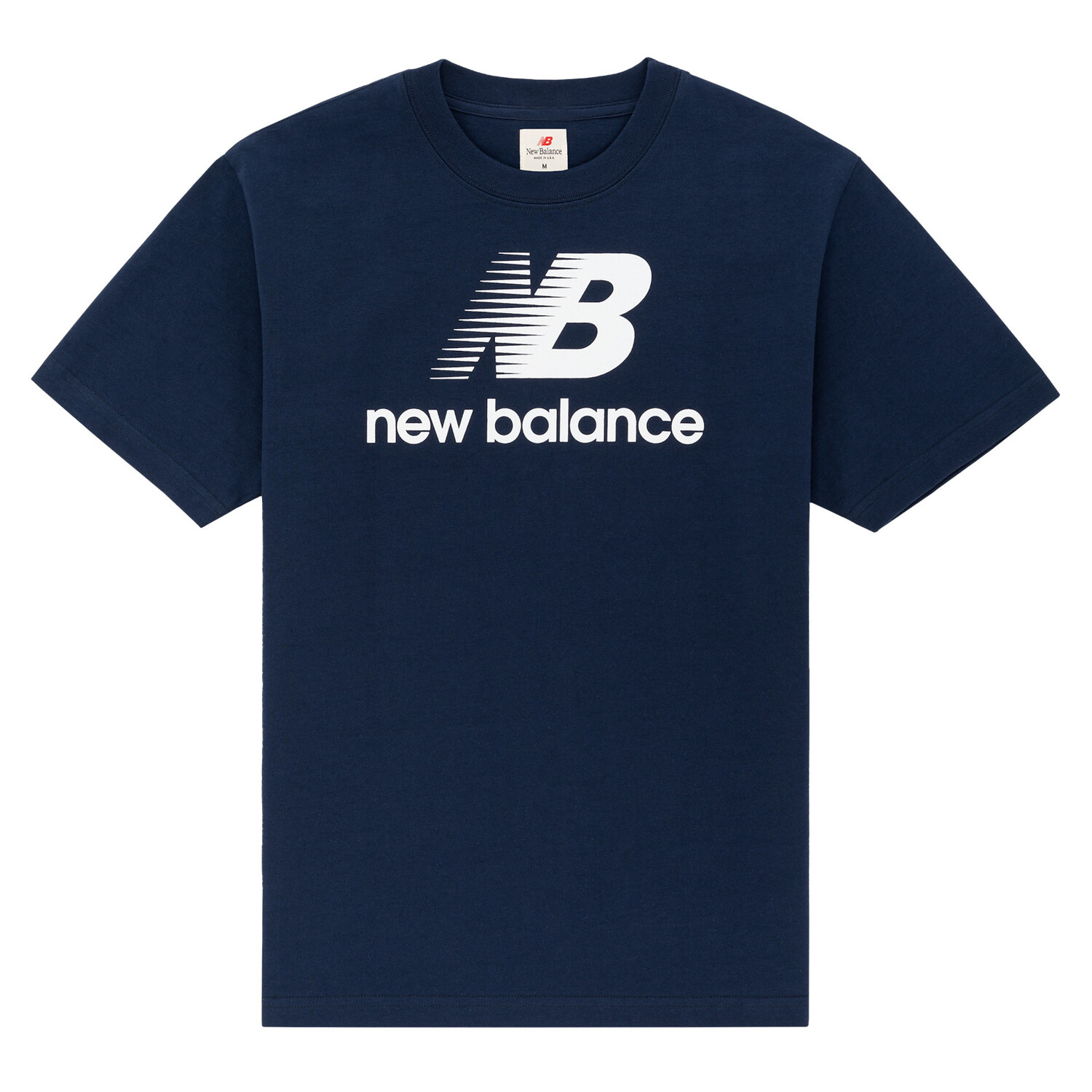 

Футболка Teddy Made унисекс темно-синего цвета New Balance, темно-синий
