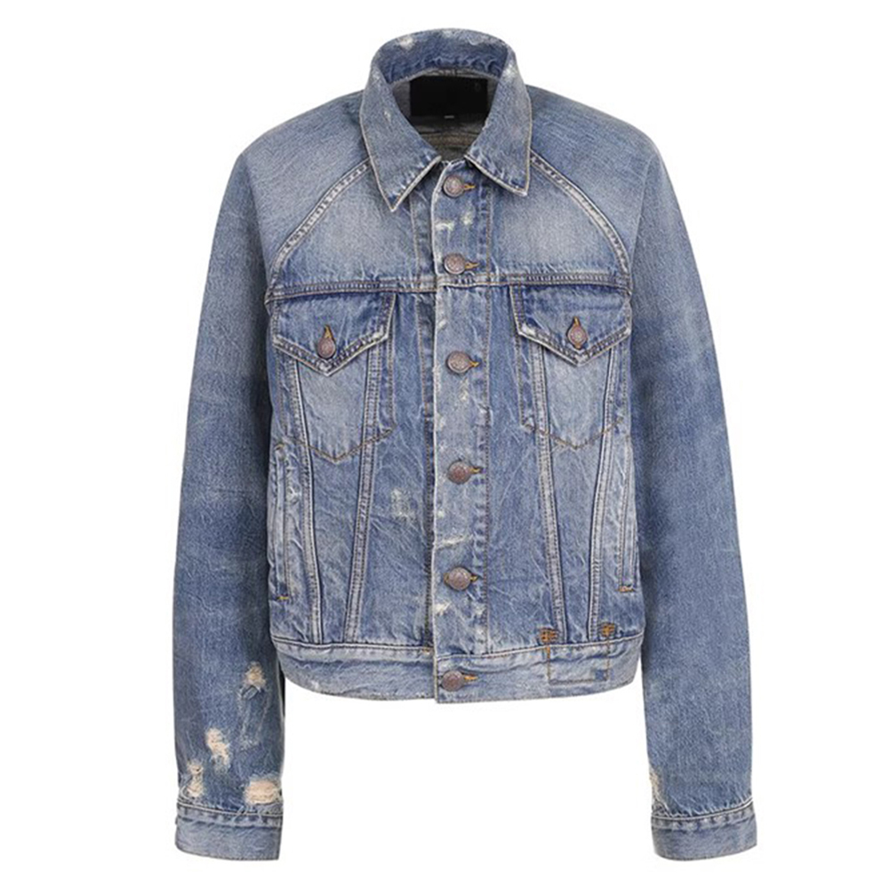 

R13 Джинсовая куртка SS23 женская синяя, Blue