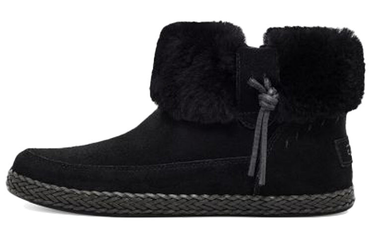 

Угги UGG Elowen Fleece Lined Snow Boots Black Women's