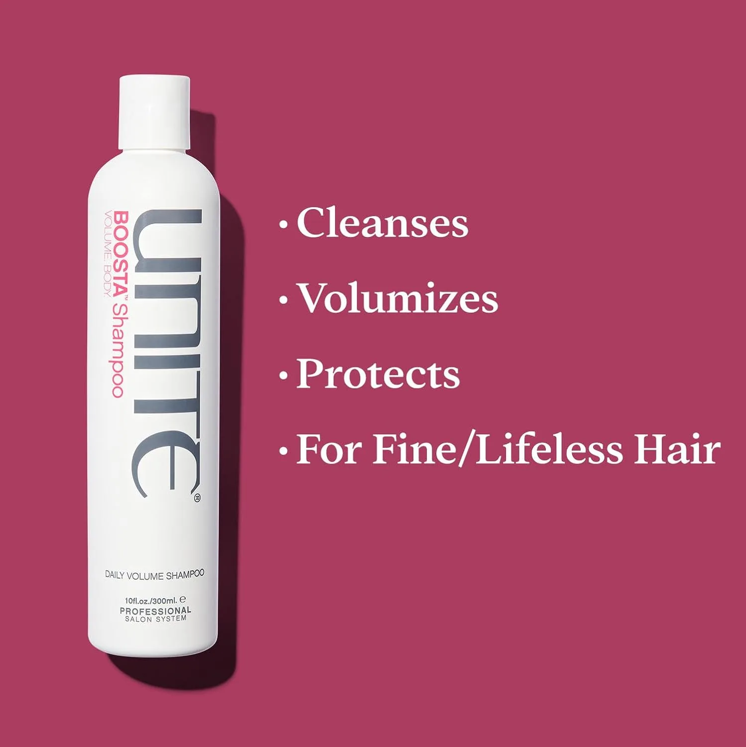 Шампунь и кондиционер UNITE Hair - BOOSTA - Придают объем, пышность и блеск - Для тонких волос - 10 жидких унций и 8 жидких унций — фото 2
