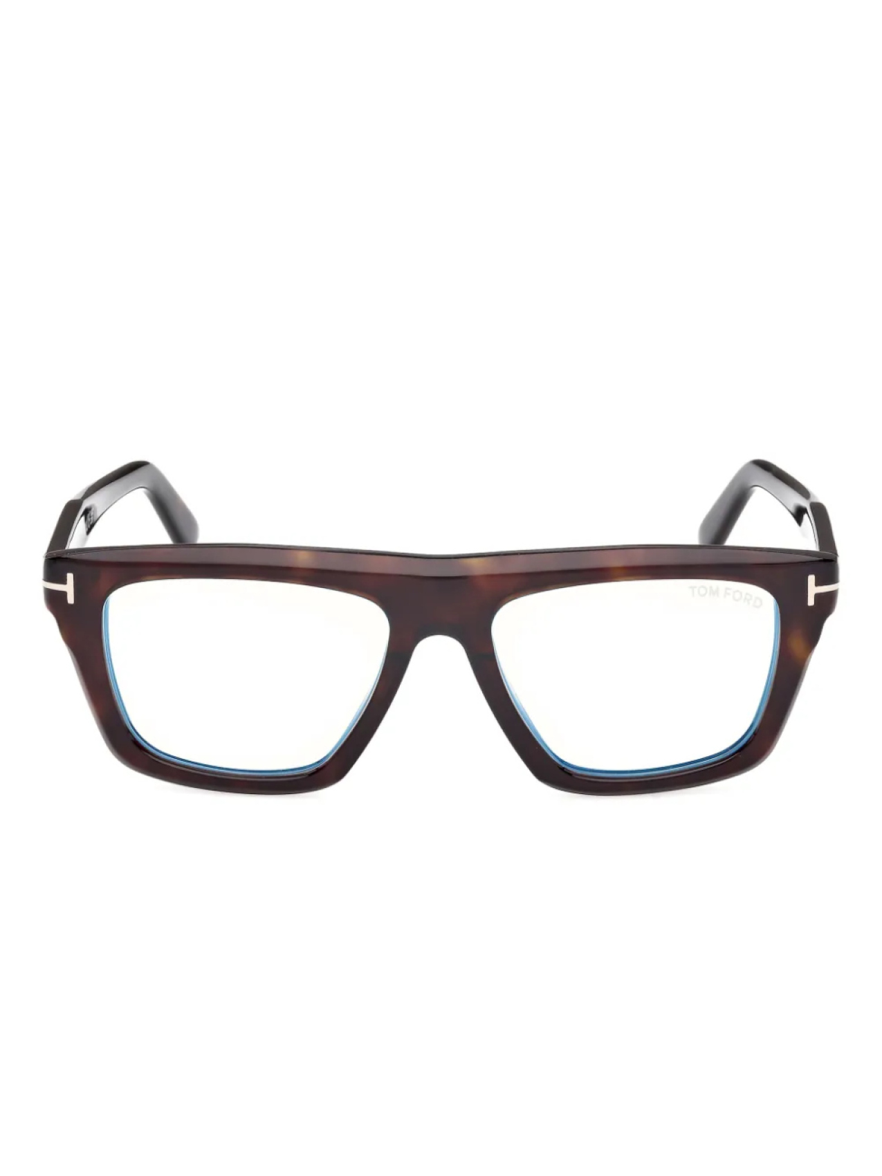 

TOM FORD Eyewear очки в прямоугольной оправе, коричневый