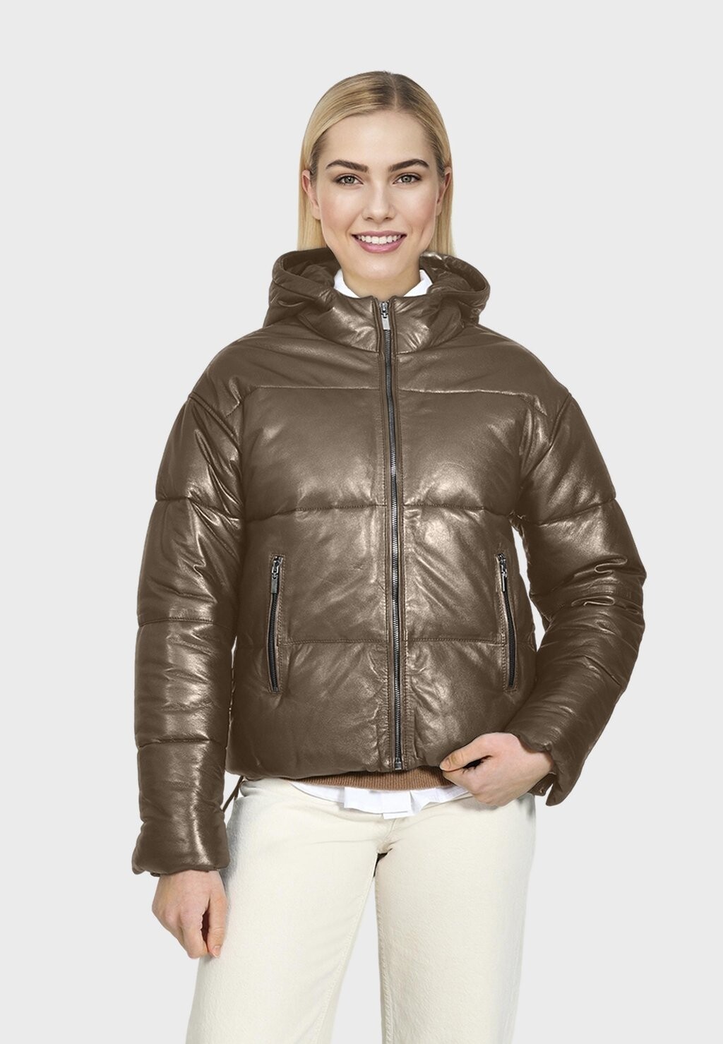 

Пуховик WANDA METAL Oakwood, коричневый