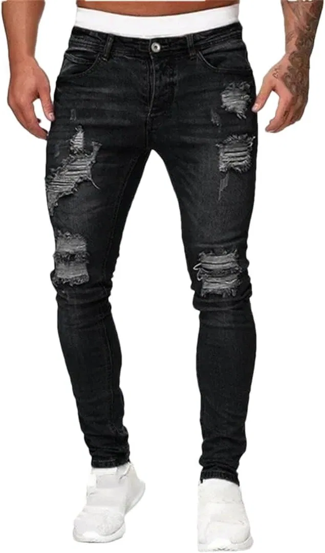 Джинсы Casual Slim Fit, Черный