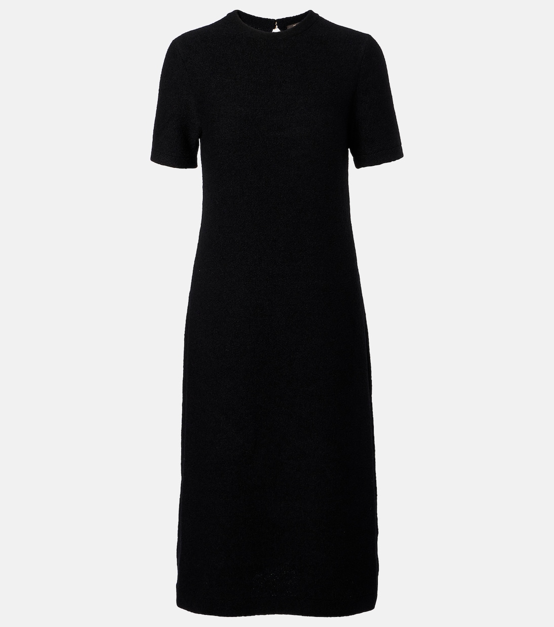 

Платье миди из шелка и хлопка Jarilla Loro Piana, черный